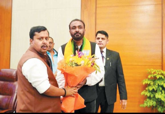 नितिन नबीन से मिले पूर्व नपाध्यक्ष