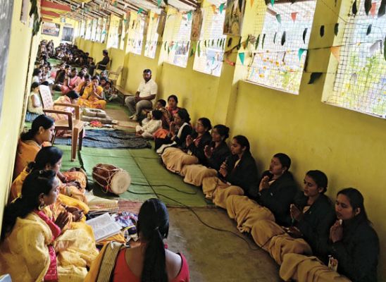 सशिमं भानपुरी में बसंत पंचमी पर हवन-पूजन