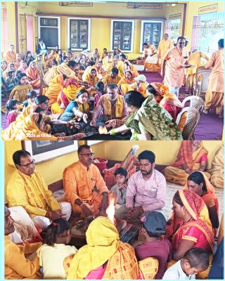 ​गायत्री मंदिर में बसंत पंचमी पर 5 कुंडीय गायत्री महायज्ञ