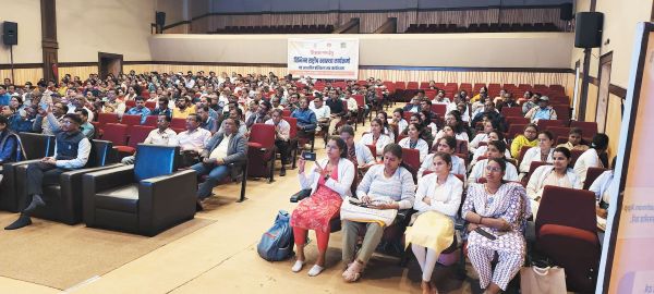 शिक्षकों के लिए स्वास्थ्य कार्यशाला आयोजित
