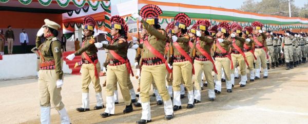 गणतंत्र दिवस समारोह का अंतिम अभ्यास