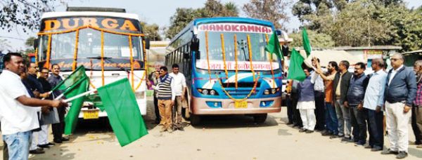 मुख्यमंत्री ग्रामीण बस योजना: राजपुर में दो नए रूटों पर बस सेवा शुरू