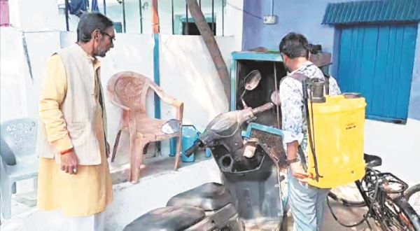 डेंगू-मलेरिया की रोकथाम के लिए निगम ने चलाया अभियान