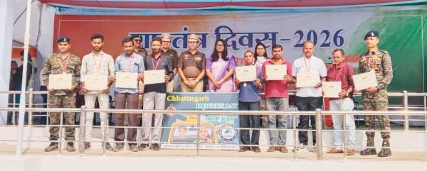 सारथी दिवस पर 9 वाहन चालकों का सम्मान