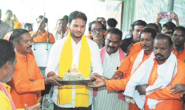 गुहा निषाद राज जयंती में नपा अध्यक्ष शामिल हुए