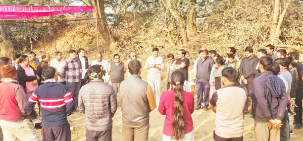 सितली नाला क्षेत्र में श्रमदान