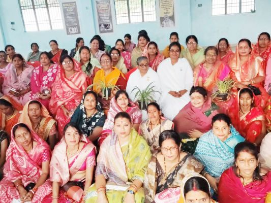 राष्ट्र सेविका समिति के तत्वाधान में हल्दी-कुमकुम कार्यक्रम