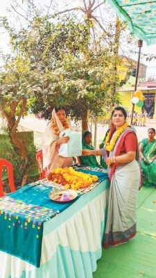 सुकुलदैहान-मुसराकला के एलएल इंग्लिश मीडियम स्कूल में मना गणतंत्र दिवस