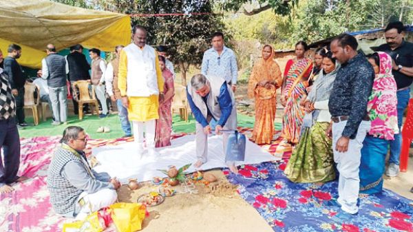 4.18 करोड़ के विकास कार्यों का मंत्री राजेश ने किया भूमिपूजन