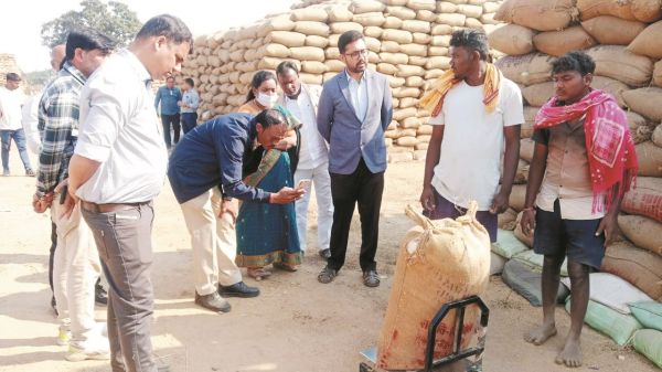 महासमुंद: 10 लाख टन से अधिक धान खरीदी