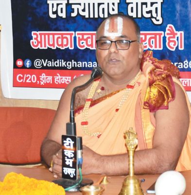 वैदिक घनाद संस्कृति के प्रचार में सक्रिय आचार्य कमलेश