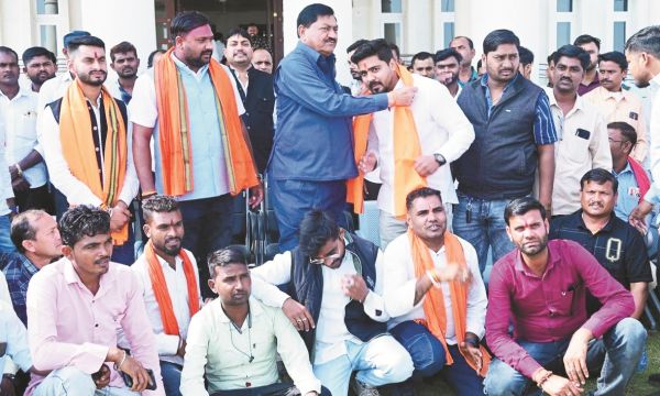 आयुष शर्मा भाजयुमो महामंत्री बने