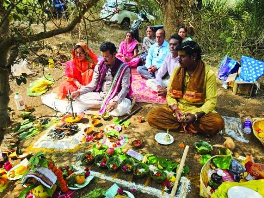 ओंकारेश्वर मंदिर का पांच दिनी प्राण-प्रतिष्ठा महोत्सव शुरू