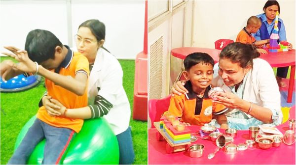 विशेष आवश्यकता वाले बच्चे मनोविकास केंद्र में थेरेपी व विशेष शिक्षा प्राप्त कर सामान अवसर की ओर अग्रसर