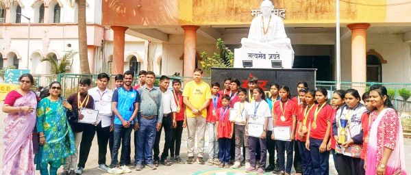 राज्य स्तर पैरा एथलेटिक्स स्पर्धा में महासमुंद के खिलाडिय़ों ने जीते 57 पदक