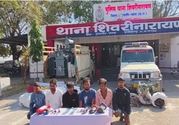 एम्बुलेंस बनाकर जीप से करते थे ट्रांसफॉर्मर चोरी, अंतर-जिला गिरोह का भंडाफोड़