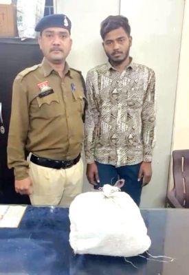 उरला में ढाई किलो गांजा के साथ युवक गिरफ्तार