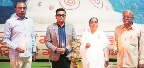 ब्रह्माकुमारीज आनंद सरोवर बघेरा में द्वादश ज्योतिर्लिंग व चैतन्य झाँकी का शुभारंभ