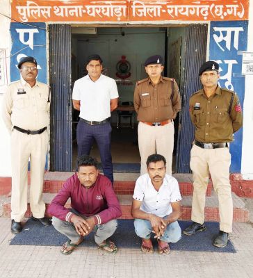 ट्रेलर किराए पर लेकर डाला को बेचा, 2 गिरफ्तार