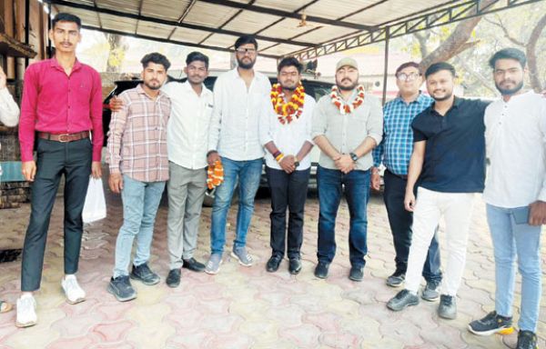 एनएसयूआई सोशल मीडिया के जिला समन्वयक बने आदित्य