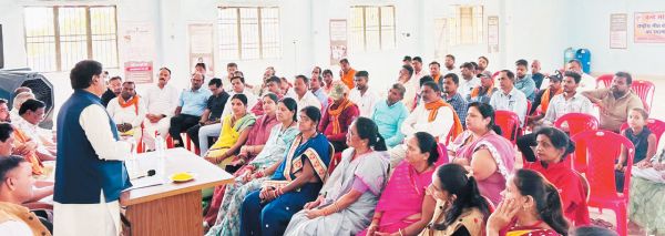 विकसित भारत रोजगार व आजीविका मिशन पर कार्यशाला