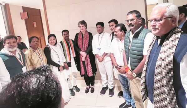 संगठन सृजन अभियान के तहत नई दिल्ली में जिलाध्यक्षों का प्रशिक्षण कार्यक्रम