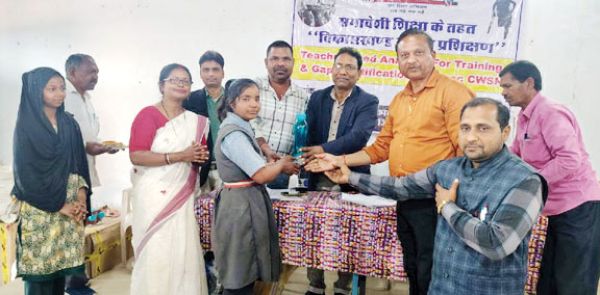 समावेशी शिक्षा के तहत विकासखंड स्तरीय प्रशिक्षण