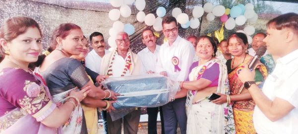 करगा विद्यालय में वार्षिक उत्सव व विदाई समारोह