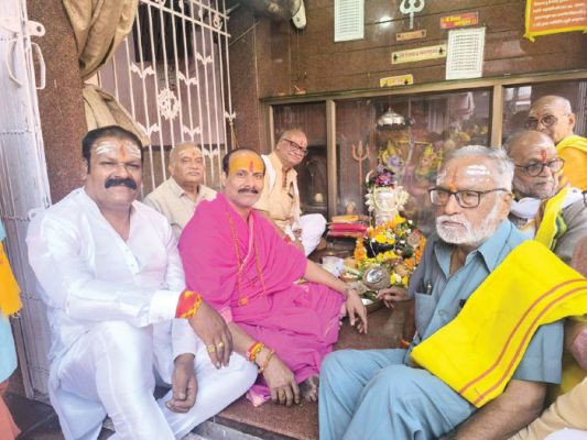 महाशिवरात्रि पर महामाया मंदिर में रुद्राभिषेक -झा