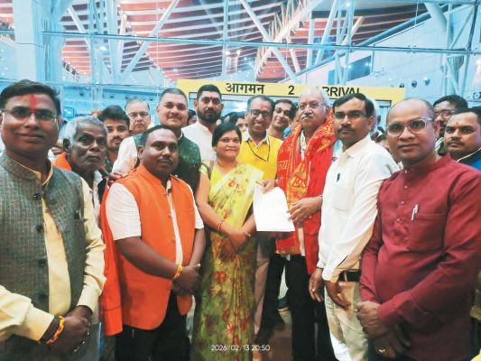 बृजमोहन से विकास कार्यों पर चर्चा