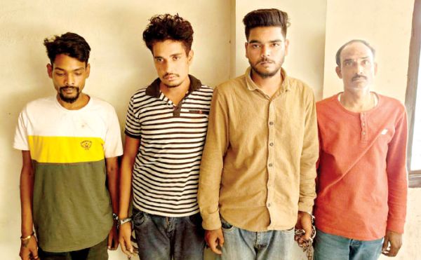 18.81 ग्राम हेरोईन के साथ आधा दर्जन गिरफ्तार