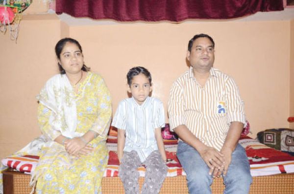 हृदय रोग से जूझ रहे नमन की लौटी मुस्कान