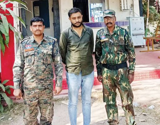 सट्टा खिलाने के आरोप में एक गिरफ्तार