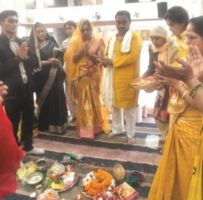 शक्तिपीठ में भगवान महाकाल का हुआ रूद्राभिषेक, नि:शुल्क चिकित्सा केंद्र उद्घाटित