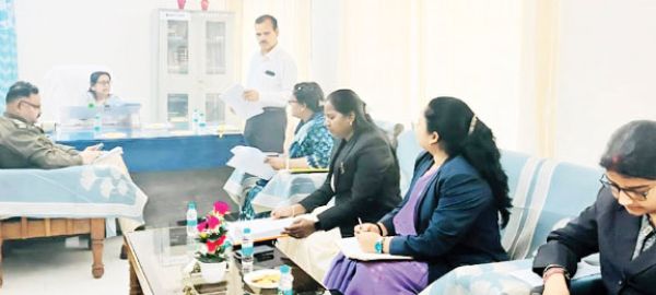 अंडर ट्रायल रिव्यू कमेटी, नेशनल लोक अदालत व हिट एंड रन मामलों पर बैठक