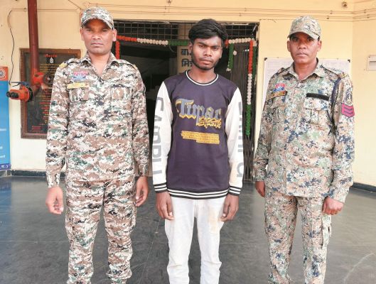 नाबालिग से रेप, फरार आरोपी गिरफ्तार