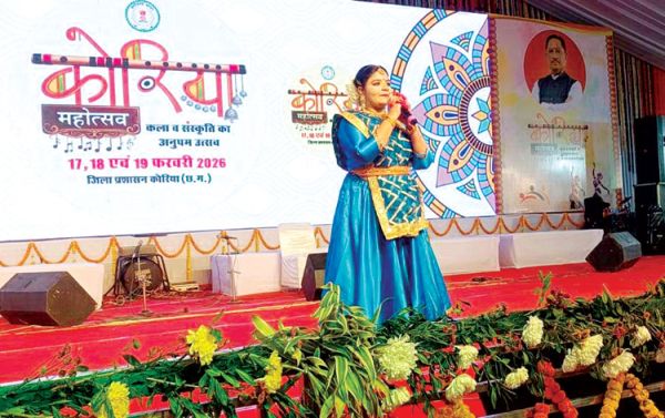 कोरिया महोत्सव में आशना ने दी गंगा अवतरण कथा की प्रस्तुति