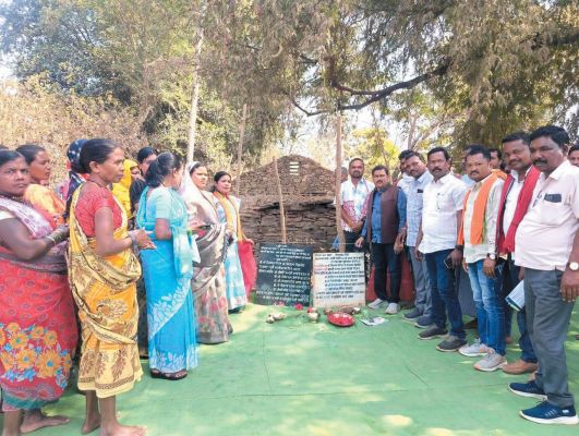 साढ़े 14 लाख के विकास कार्यों का भूमिपूजन