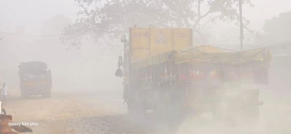 केशकाल में एनएच-30 बनी मुसीबत