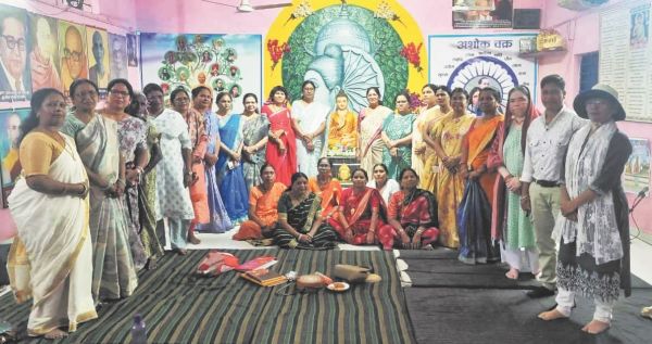 महिला संघ ने मनाई छत्रपति शिवाजी की जयंती