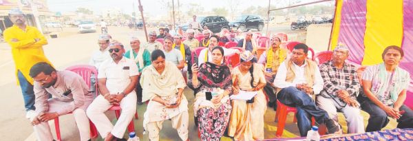 किसान न्याय सभा में धान खरीदी और खाद संकट पर गरजी आप