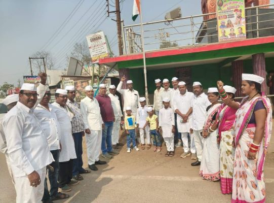 कांग्रेस सेवा दल का झंडा  वंदन कार्यक्रम संपन्न