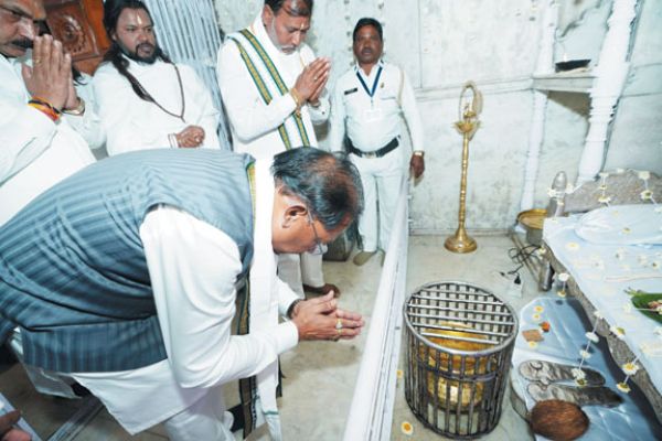 बाबा गुरु घासीदास के बताए मार्ग पर काम कर रही हमारी सरकार-साय