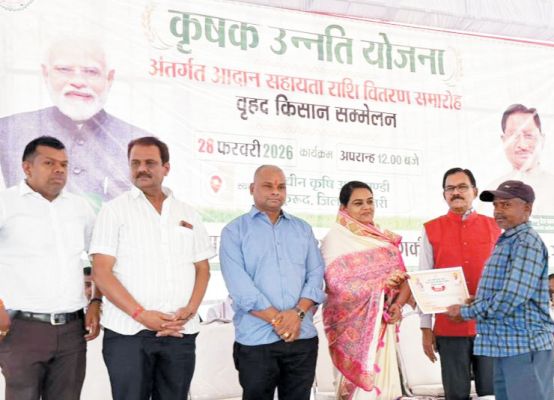 कुरुद के 45 हजार किसानों को मिली 158.30 करोड़ की बोनस