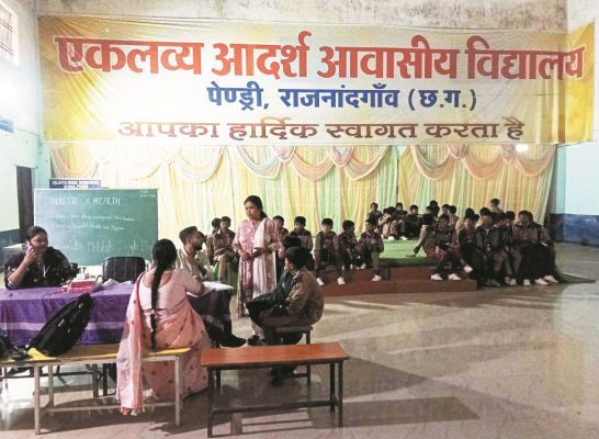 पेंड्री में स्वास्थ्य शिविर
