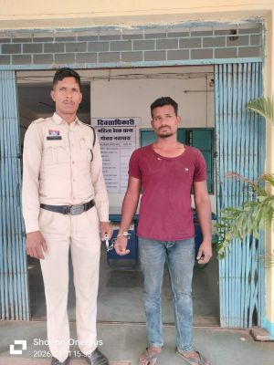 मकान निर्माण को लेकर विवाद, युवक ने महिला-भतीजे से की मारपीट, गिरफ्तार