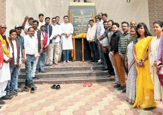 दिलीप सिंह जूदेव की जयंती पर भाजपा नेताओं ने किया नमन