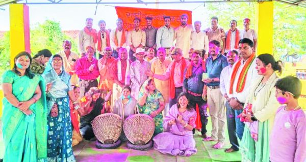 रंग पंचमी पर आरएसएस का होली मिलन समारोह