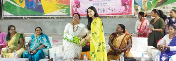 अंतरर्राष्ट्रीय महिला दिवस पर खेल प्रतियोगिता