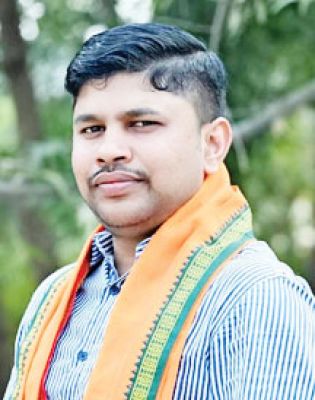  अश्विनी  बने किसान मोर्चा के जिला महामंत्री